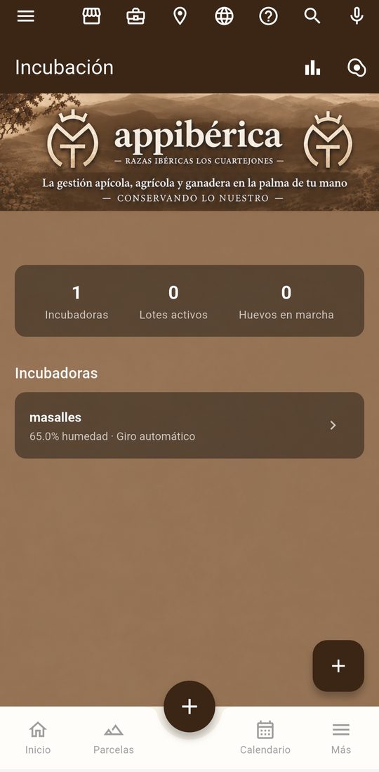 AppIbérica: módulo de incubación en Ganadería